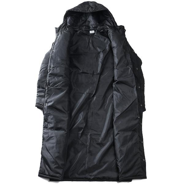 大きいサイズ メンズ KAPPA カッパ 中綿 ベンチ コート ロング UVカット 秋冬新作 245-378-0 Kappa（カッパ） 大きいサイズ メンズ 中綿 ベンチ コート ロング UV