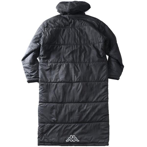 Kappa（カッパ） 大きいサイズ メンズ 中綿 ベンチ コート ロング UV