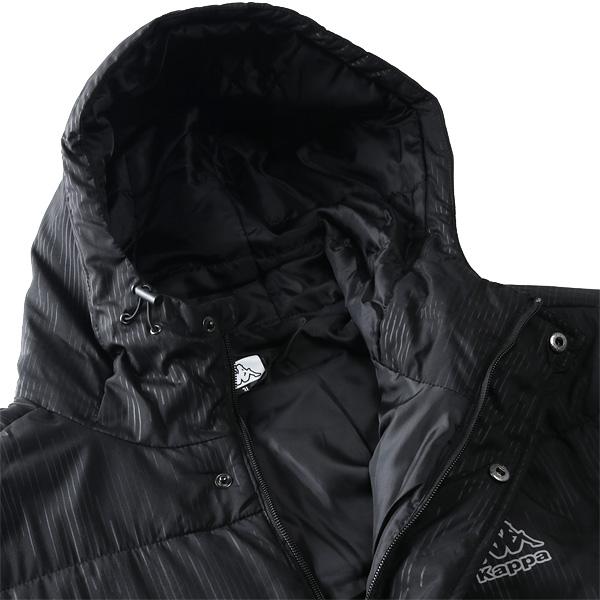 Kappa（カッパ） 大きいサイズ メンズ 中綿 ベンチ コート ロング UV