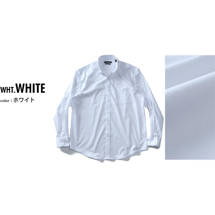 大きいサイズ メンズ   トミーヒルフィガー ボタンダウン 長袖 ワイシャツ USA直輸入 24n2131 TOMMY HILFIGER（トミー・ヒルフィガー） 大きいサイズ メンズ ボタン