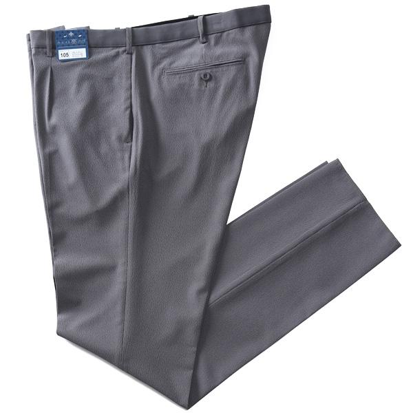 大きいサイズ メンズ ウエストゴム ストレッチ ワンタック スラックス ウォッシャブル 27003 大きいサイズ メンズ ウエストゴム ストレッチ ワンタック スラックス