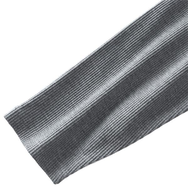 大きいサイズ メンズ SKKONE COLLECTION ワッフル クルーネック ロング Tシャツ 29491 | SKKONE | 09