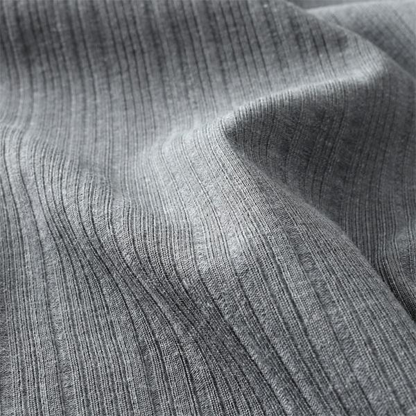 大きいサイズ メンズ SKKONE COLLECTION テレコ Vネック ロング Tシャツ 29492 | SKKONE | 12