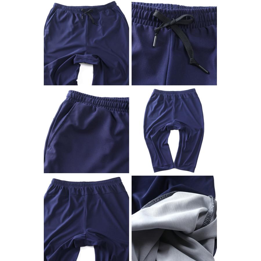 大きいサイズ メンズ 接触冷感 裏メッシュ 7分丈 パンツ 春夏新作 302231az 【fre】 | ブランド登録なし | 02