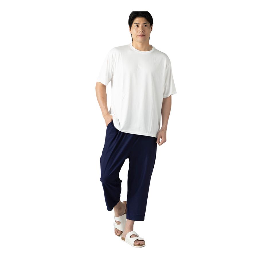大きいサイズ メンズ 接触冷感 裏メッシュ 7分丈 パンツ 春夏新作 302231az 【fre】 | ブランド登録なし | 06