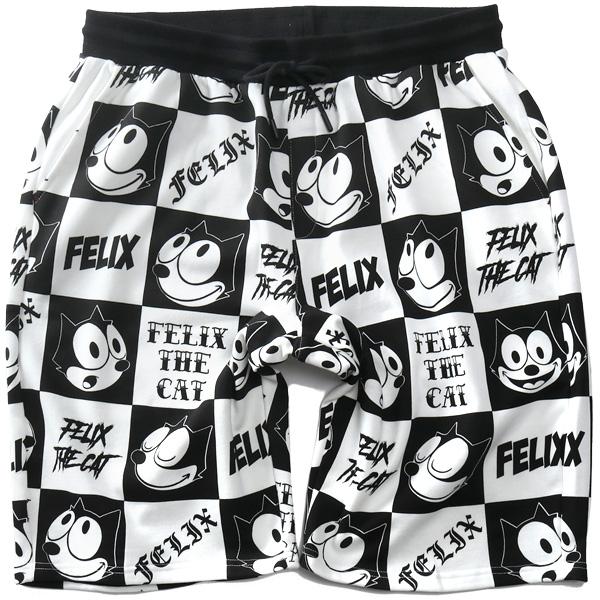大きいサイズ メンズ FELIX フィリックス 裏毛 総柄 スウェット ショーツ ショートパンツ ハーフパンツ 315642 | ブランド登録なし | 04