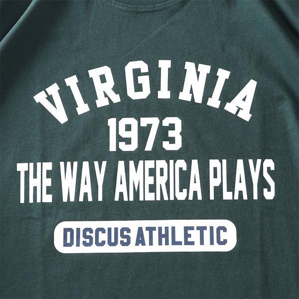 大きいサイズ メンズ DISCUS ATHLETIC ディスカス アスレチック プリント 半袖 Tシャツ 32603161 | DISCUS ATHLETIC | 09