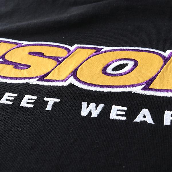 大きいサイズ メンズ VISION STREET WEAR リブライン ロゴ刺繍 半袖 Tシャツ 3505702 | VISION STREET WEAR | 14