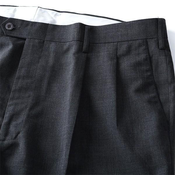 大きいサイズ メンズ ウォッシャブル ループ付ツータックスラックス 3614 | ブランド登録なし | 07