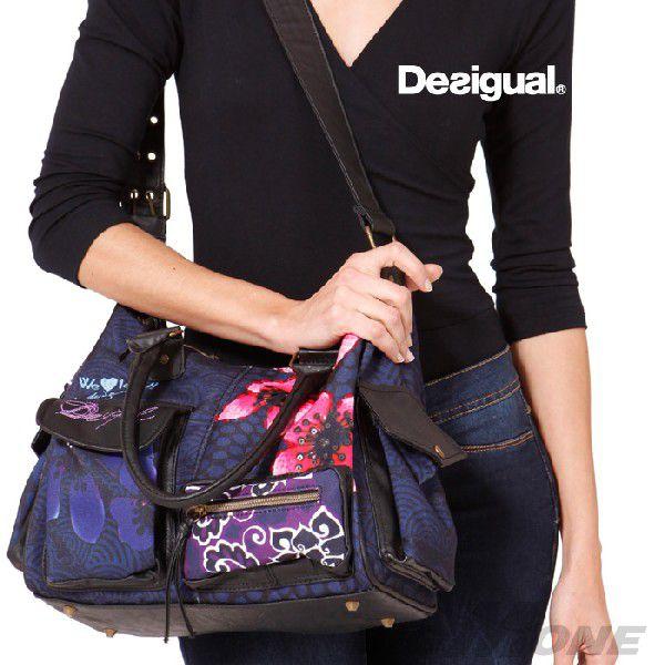 レディース バッグ F DESIGUAL デシグアル 2WAYショルダーバック London Flores David 36x5229｜bmo