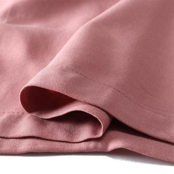 大きいサイズ メンズ ALASKO アラスコ 無地 半袖 レーヨン オープン シャツ アロハシャツ 38804 | ブランド登録なし | 14