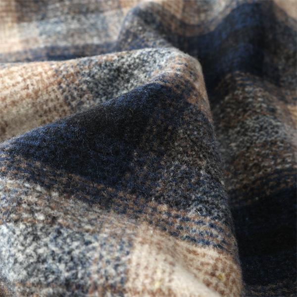 大きいサイズ メンズ OILCAKE オイルケーキ ブークレ チェック CPO