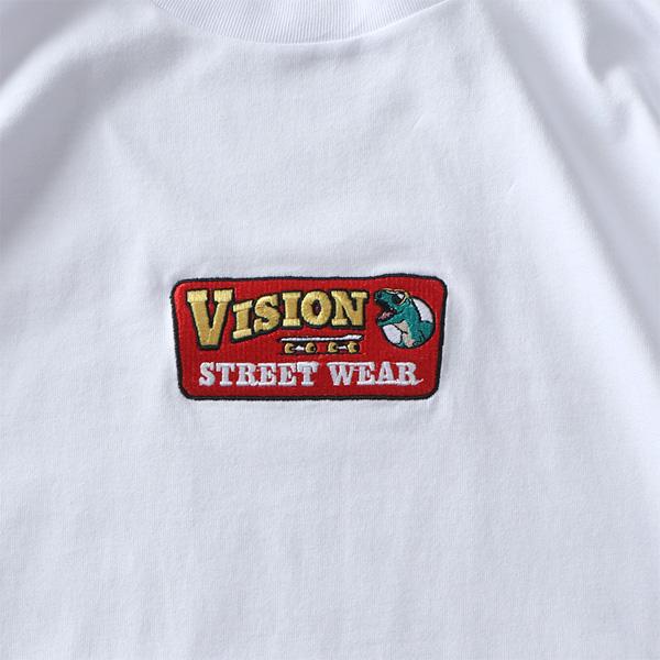 大きいサイズ メンズ VISION STREET WEAR スケボーバーガー プリント 半袖 Tシャツ 4505701 | VISION STREET WEAR | 13