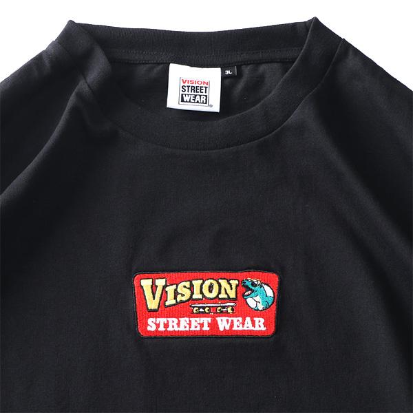 大きいサイズ メンズ VISION STREET WEAR スケボーバーガー プリント 半袖 Tシャツ 4505701 | VISION STREET WEAR | 07