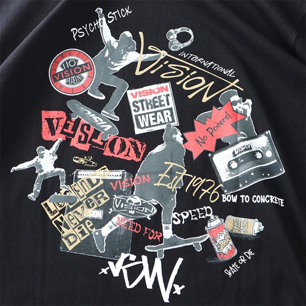 大きいサイズ メンズ VISION STREET WEAR スケボー プリント 半袖 Tシャツ 4505702 | VISION STREET WEAR | 12