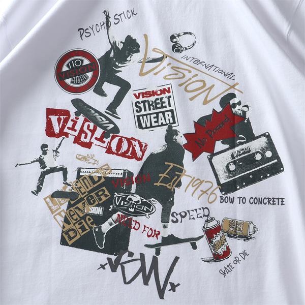 大きいサイズ メンズ VISION STREET WEAR スケボー プリント 半袖 Tシャツ 4505702 | VISION STREET WEAR | 14