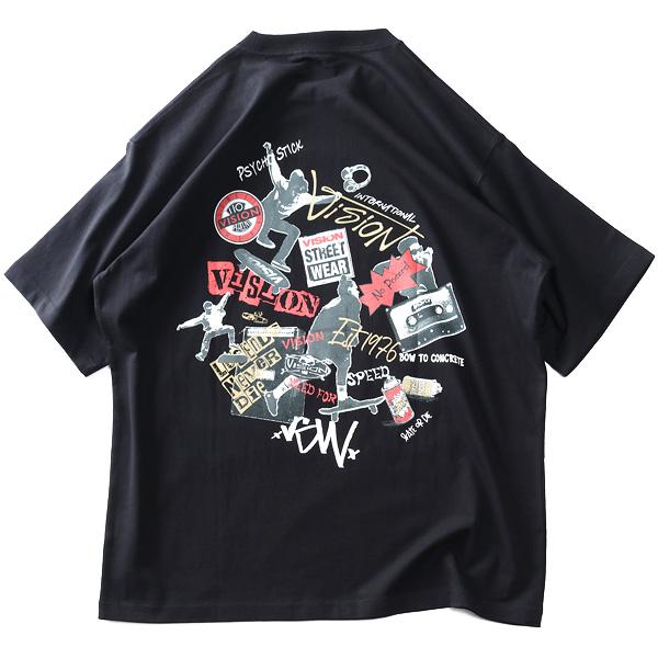 大きいサイズ メンズ VISION STREET WEAR スケボー プリント 半袖 Tシャツ 4505702 | VISION STREET WEAR | 04