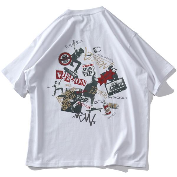 大きいサイズ メンズ VISION STREET WEAR スケボー プリント 半袖 Tシャツ 4505702 | VISION STREET WEAR | 06