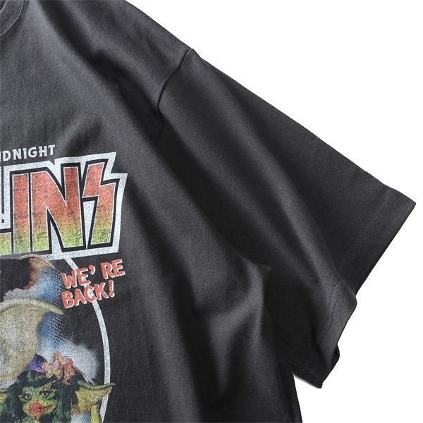 大きいサイズ メンズ GREMLiNS グレムリン ヴィンテージプリント 半袖