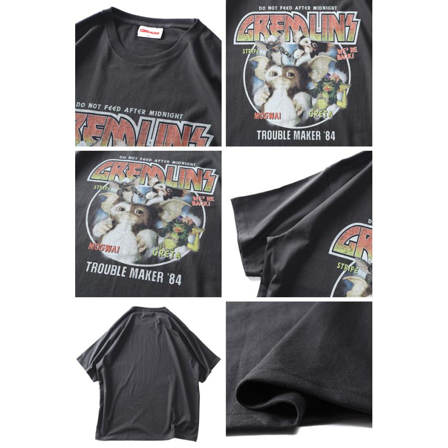 大きいサイズ メンズ GREMLiNS グレムリン ヴィンテージプリント 半袖 Tシャツ 4515703 | ブランド登録なし | 02