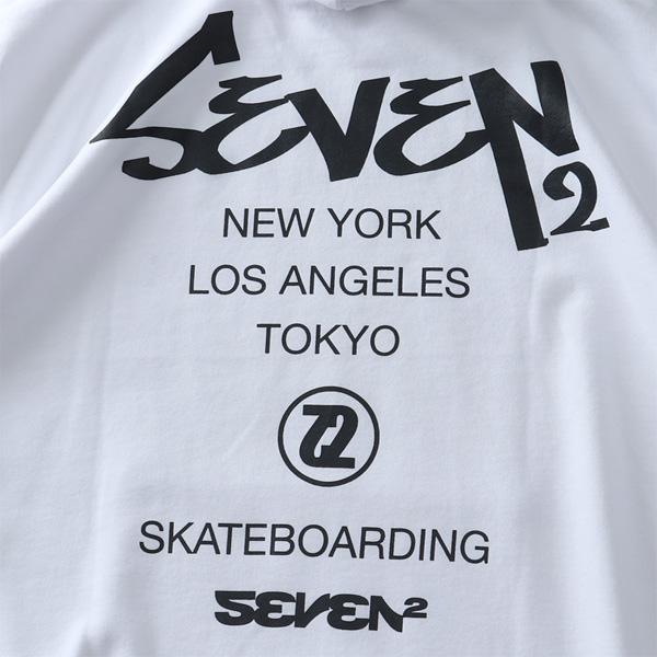 SEVEN2（セブンツー） 大きいサイズ メンズ プリント プルオーバー