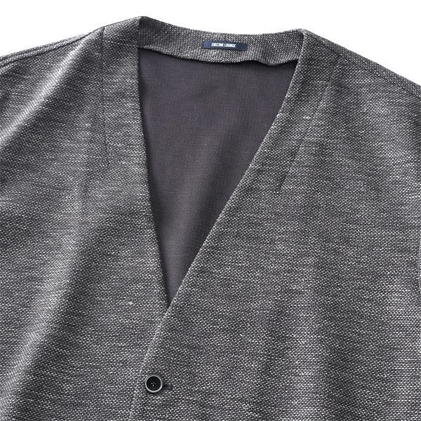 大きいサイズ メンズ SARTORIA BELLINI セットアップ ノルマンディー リネン ノーカラー ジャケット 麻混 ストレッチ 軽量 ウォッシャブル 522002b | Sartoria Bellini | 12