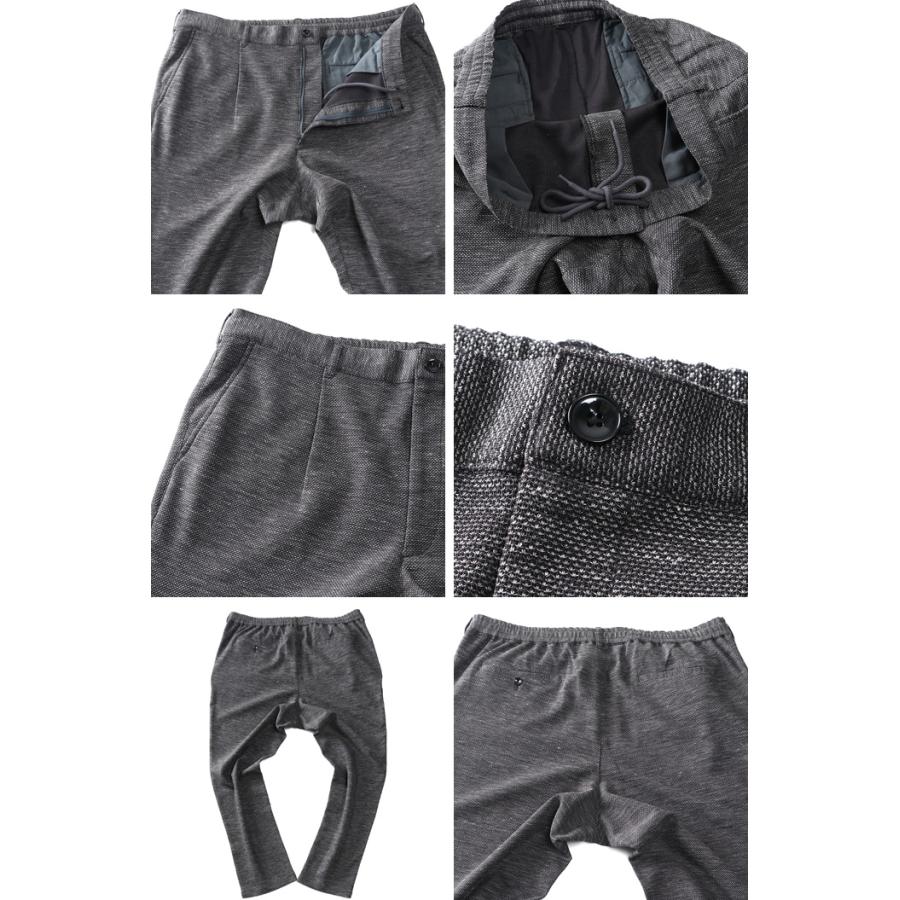 大きいサイズ メンズ SARTORIA BELLINI セットアップ ノルマンディー リネン ワンタック パンツ 麻混 ストレッチ 軽量 ウォッシャブル 522003b | Sartoria Bellini | 02