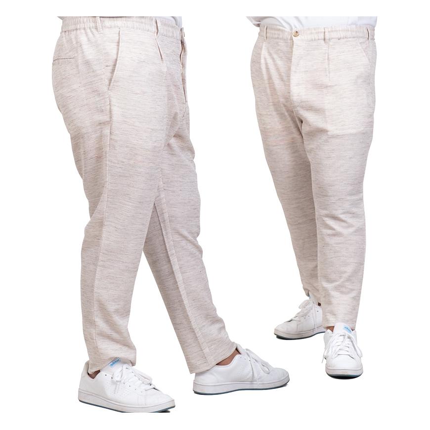 大きいサイズ メンズ SARTORIA BELLINI セットアップ ノルマンディー リネン ワンタック パンツ 麻混 ストレッチ 軽量 ウォッシャブル 522003b | Sartoria Bellini | 07