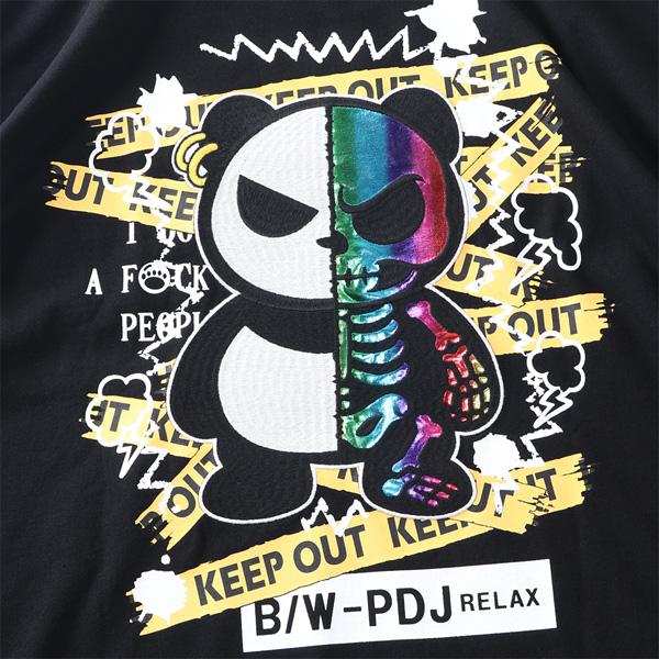 大きいサイズ メンズ B/W-PDJ RELAX TWO FACE BW-PANDA ロング Tシャツ 秋冬新作 536850k | ブランド登録なし | 11