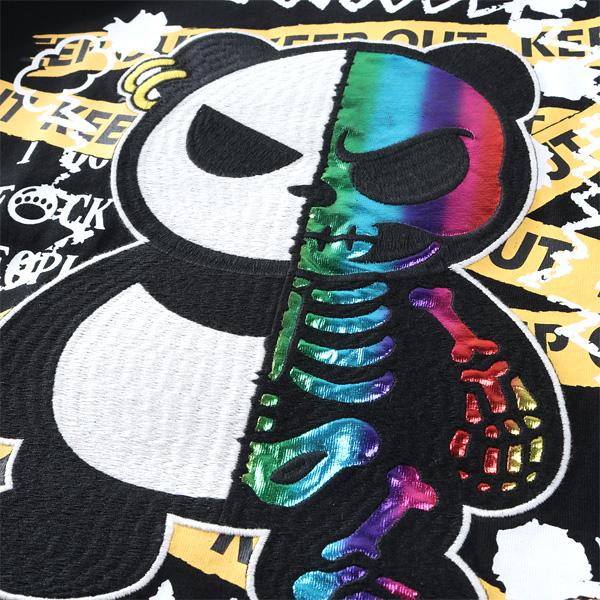 大きいサイズ メンズ B/W-PDJ RELAX TWO FACE BW-PANDA ロング Tシャツ 秋冬新作 536850k | ブランド登録なし | 12