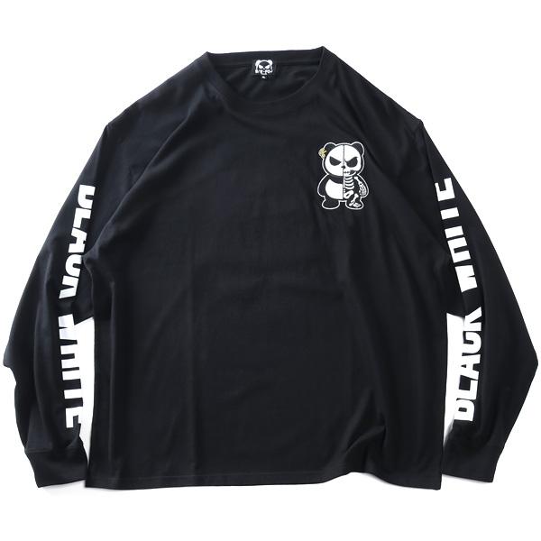 大きいサイズ メンズ B/W-PDJ RELAX TWO FACE BW-PANDA ロング Tシャツ 秋冬新作 536850k | ブランド登録なし | 03