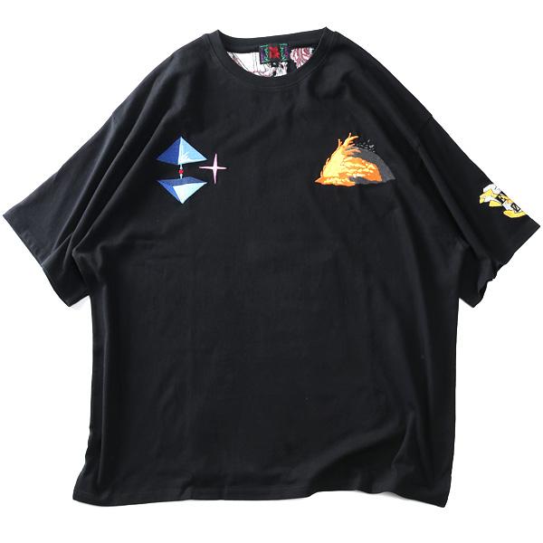 大きいサイズ メンズ EVANGELION × 錦 エヴァンゲリオン×ニシキ 初号機