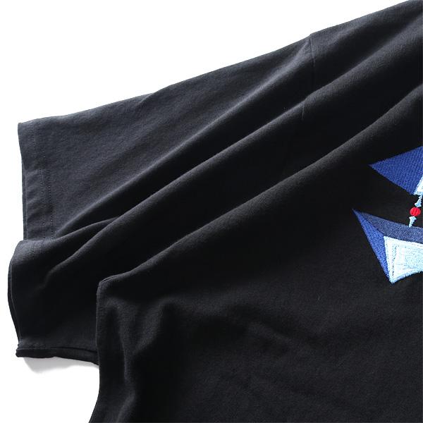 大きいサイズ メンズ EVANGELION × 錦 エヴァンゲリオン×ニシキ 初号機VS赤龍 刺繍 半袖 Tシャツ 554369k | ブランド登録なし | 08