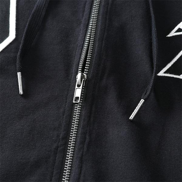 大きいサイズ メンズ BW-PDJ RELAX 半袖 フルジップ パーカー 554868k