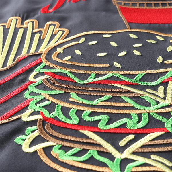 大きいサイズ メンズ PANASPUR パナシュプール バック刺繍 シャツ 吸水