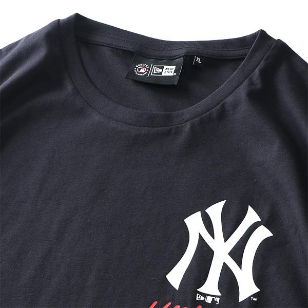 大きいサイズ メンズ NEW ERA ニューエラ チームロゴ グラフィック バックプリント 半袖 Tシャツ ニューヨークヤンキース YANKEES USA直輸入 60332165｜bmo｜09