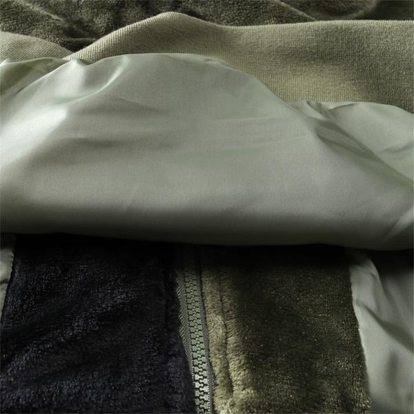 大きいサイズ メンズ PLEGGI プレッジ 両面ボア マルチカラー