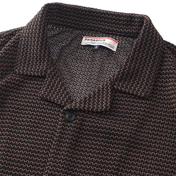 大きいサイズ メンズ PANASPUR パナシュプール ラッセル編み 長袖 シャツ 春夏新作 6402-727 【fre】 | ブランド登録なし | 10