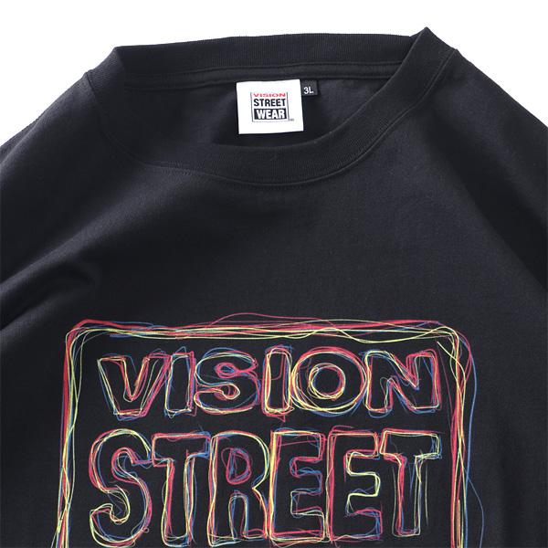 大きいサイズ メンズ VISION STREET WEAR ネオンロゴ 半袖 Tシャツ 春夏新作 6505702 | VISION STREET WEAR | 11