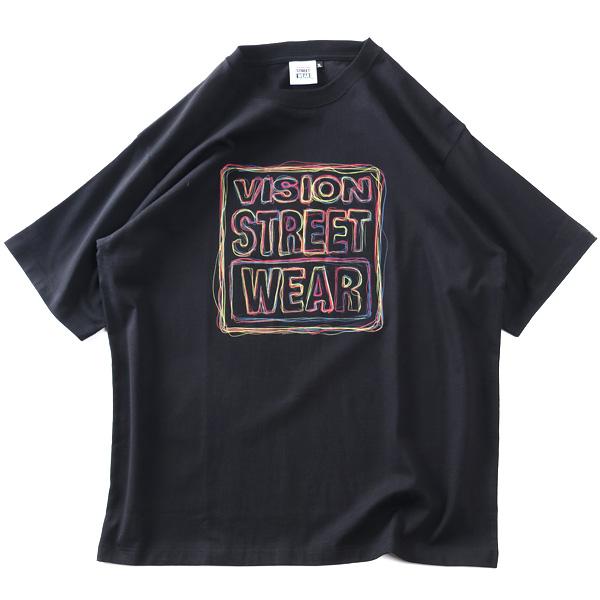 大きいサイズ メンズ VISION STREET WEAR ネオンロゴ 半袖 Tシャツ 春夏新作 6505702 | VISION STREET WEAR | 03