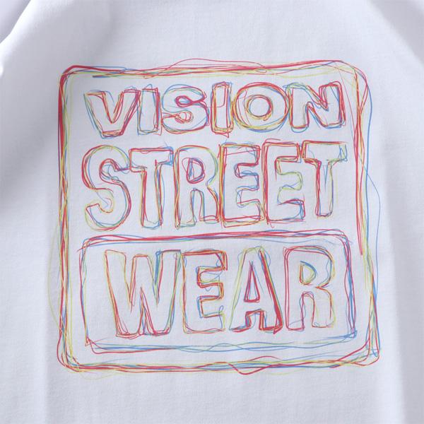 大きいサイズ メンズ VISION STREET WEAR ネオンロゴ 半袖 Tシャツ 春夏新作 6505702 | VISION STREET WEAR | 06