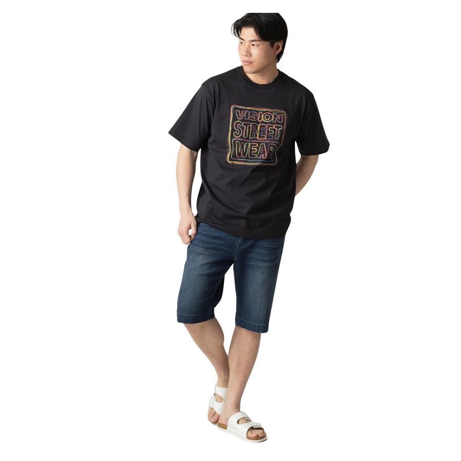 大きいサイズ メンズ VISION STREET WEAR ネオンロゴ 半袖 Tシャツ 春夏新作 6505702 | VISION STREET WEAR | 06