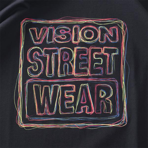 大きいサイズ メンズ VISION STREET WEAR ネオンロゴ 半袖 Tシャツ 春夏新作 6505702 | VISION STREET WEAR | 08