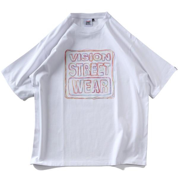 大きいサイズ メンズ VISION STREET WEAR ネオンロゴ 半袖 Tシャツ 春夏新作 6505702 | VISION STREET WEAR | 09