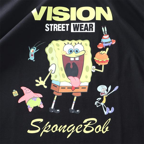 大きいサイズ メンズ VISION STREET WEAR スポンジボブコラボ 半袖 Tシャツ 春夏新作 6505704 | VISION STREET WEAR | 18