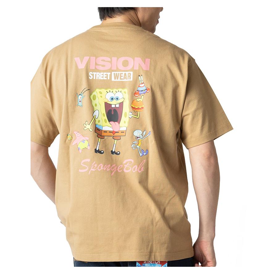 大きいサイズ メンズ VISION STREET WEAR スポンジボブコラボ 半袖 Tシャツ 春夏新作 6505704 | VISION STREET WEAR | 04