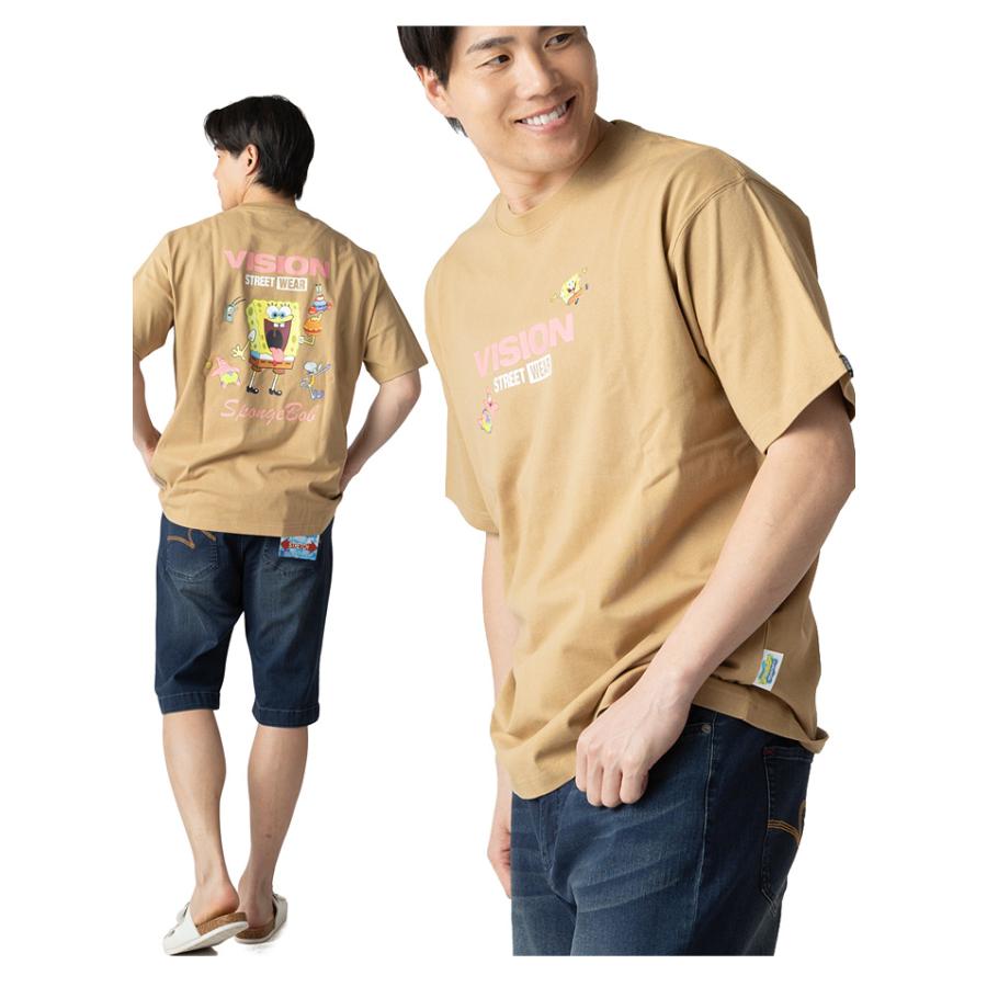 大きいサイズ メンズ VISION STREET WEAR スポンジボブコラボ 半袖 Tシャツ 春夏新作 6505704 | VISION STREET WEAR | 05