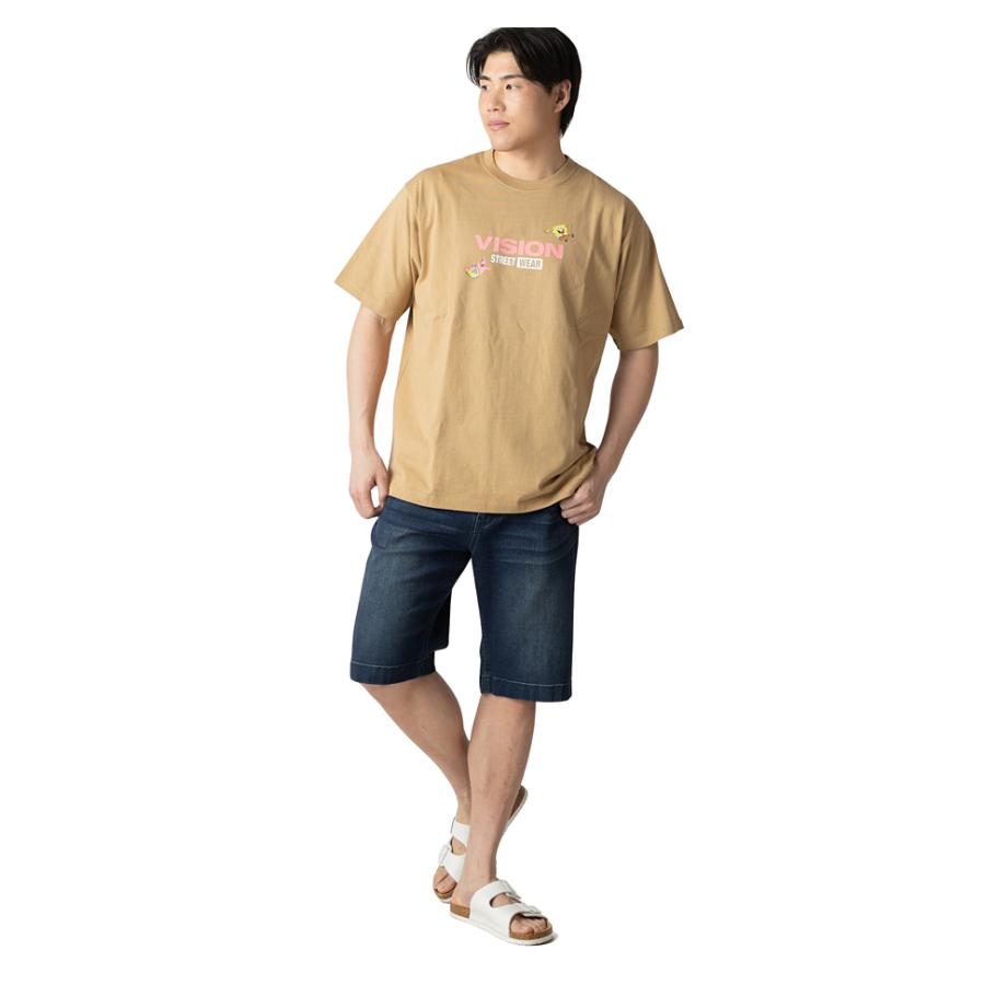 大きいサイズ メンズ VISION STREET WEAR スポンジボブコラボ 半袖 Tシャツ 春夏新作 6505704 | VISION STREET WEAR | 06