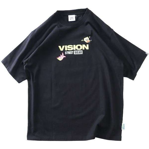 大きいサイズ メンズ VISION STREET WEAR スポンジボブコラボ 半袖 Tシャツ 春夏新作 6505704 | VISION STREET WEAR | 07