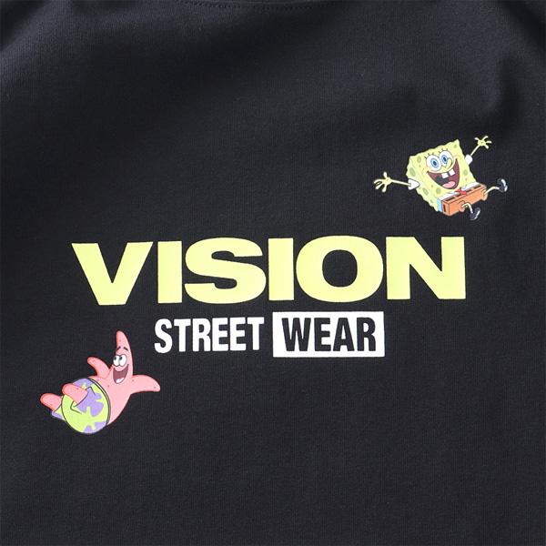 大きいサイズ メンズ VISION STREET WEAR スポンジボブコラボ 半袖 Tシャツ 春夏新作 6505704 | VISION STREET WEAR | 08